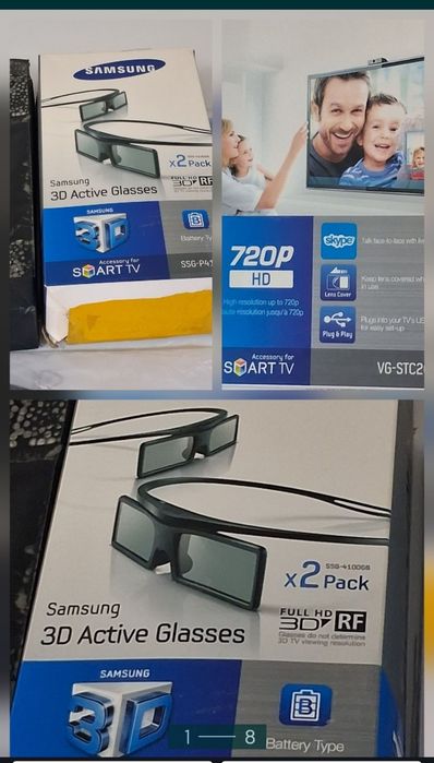 Комплект для Samsung Smart TV-3D: Камера VG-STC 2000+4 очки SSG-P4100.