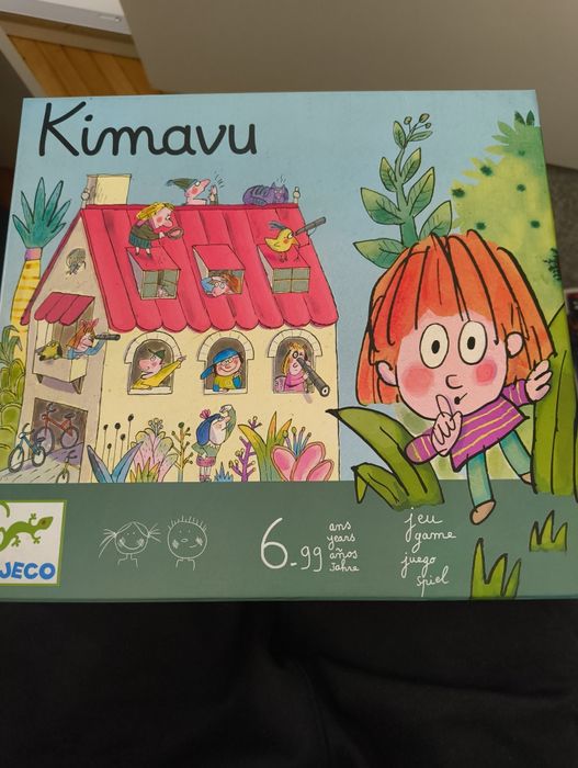 Joc din lemn pentru copii kimavu (v-ați ascunselea)