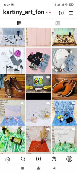 Фотофоны для предметной съёмки