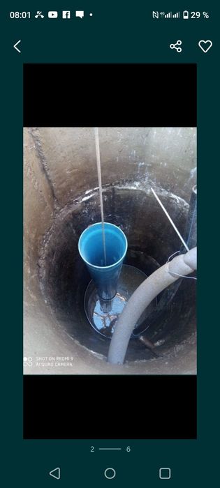 Foraje puțuri,prelungire fântâni,denisipări curățare fântâni