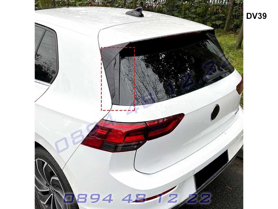 Страничен Лип Спойлер Багажник Капак VW Golf MK8 Голф 8 2020+