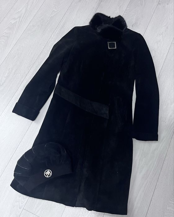 Сюртук замшевый