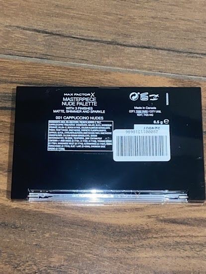 Paletă farduri Max Factor Masterpiece Nude Palette - 001 Cappuccino Nudes