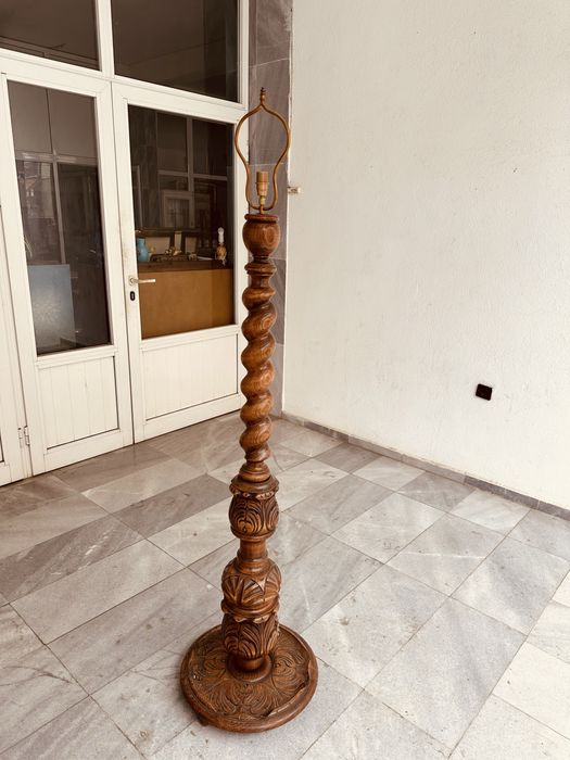 Антична подова лампа / стойка – Централна Европа, ок. 1900 г