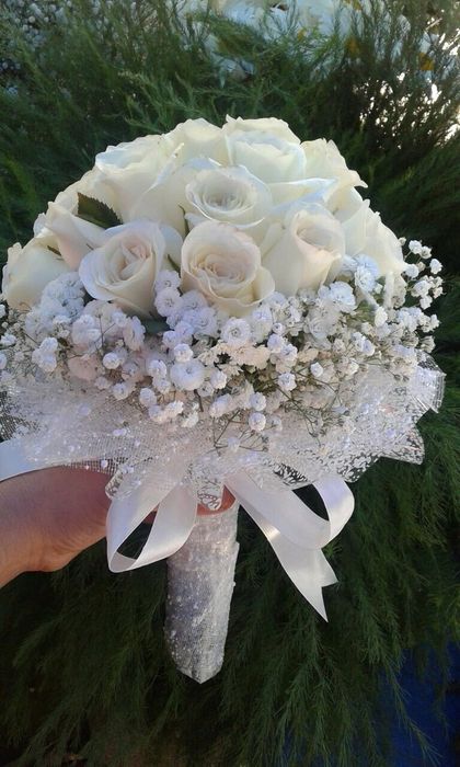 Букеты для свадебных церемоний.  Цветы на заказ