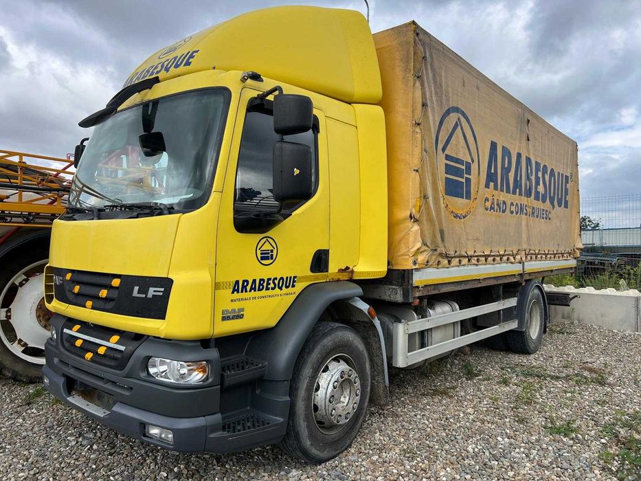 Camion DAF LF 55.250 Prelată / 11,5 Tone Sarcină Utilă / 250 CP / 2007
