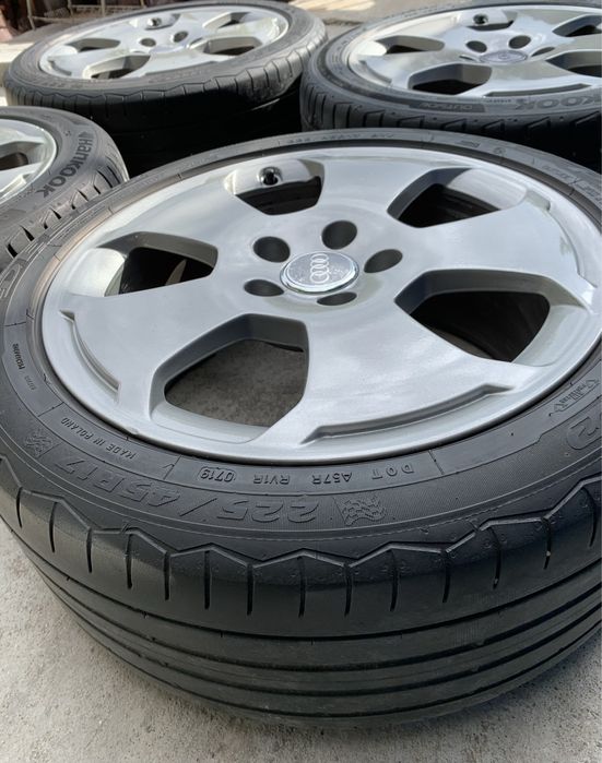 17ки джанти с летни гуми 5х112 за Audi