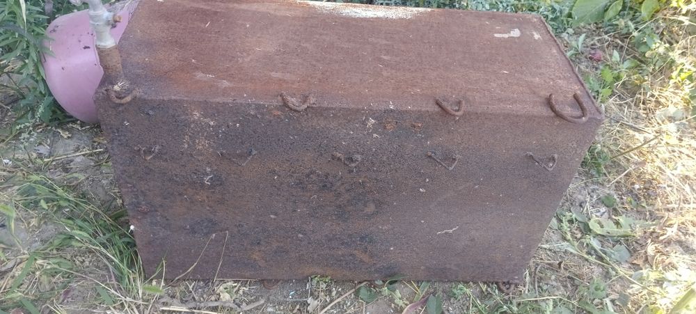 Бак для воды использовался в бане