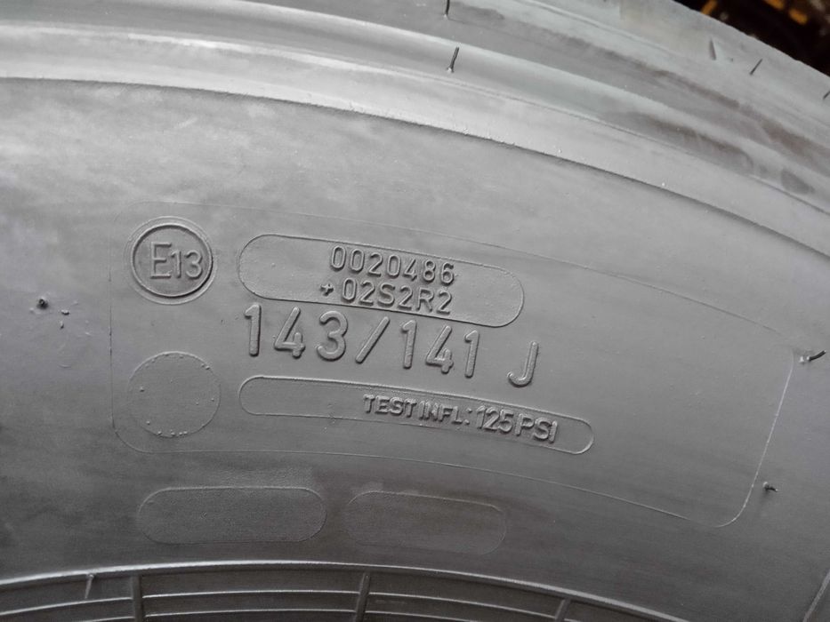 2 тежкотоварни гуми за ремарке 265/70R19.5 Fulda Ecotonn 143/141J M+S