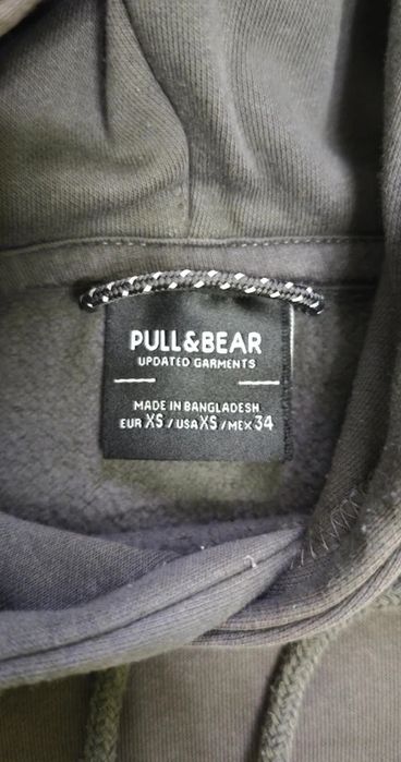 Hanorac Gri Pull&Bear Barbati XS
