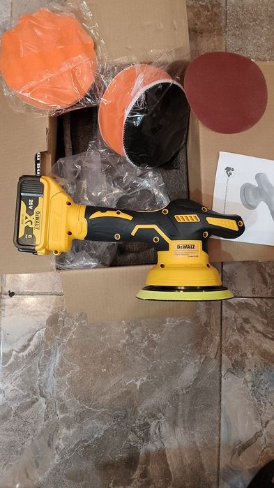 Șlefuitor / polishare dewalt cu baterie de 6A