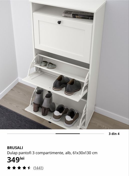 Pantofar Brusali IKEA