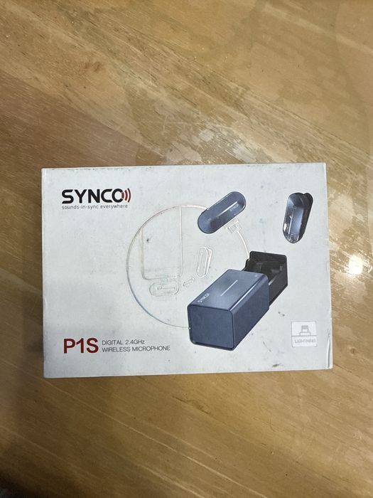 Петличка микрофон SYNCO P1S с разъёмом Lightning