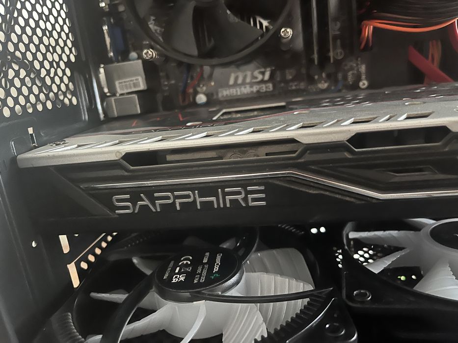 Продам видео карту Saphire Rx570 8Gb