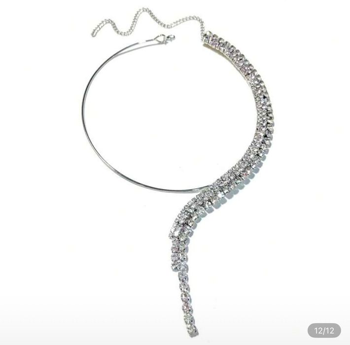 Колие - ново, цвят Silver