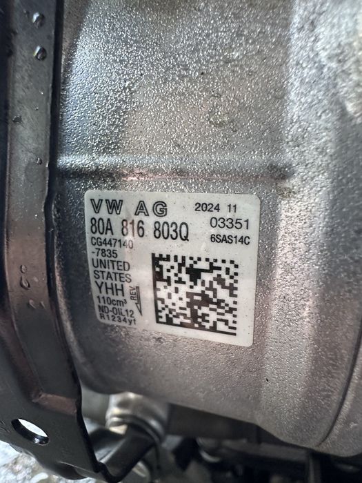 Compresor clima / ac Audi A4 B9, A5 8W, Q5 80A : 80A816803Q