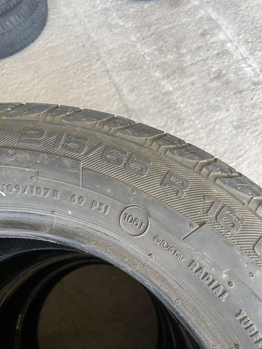 215/65/16C UNIROYAL 2бр. 7.5мм