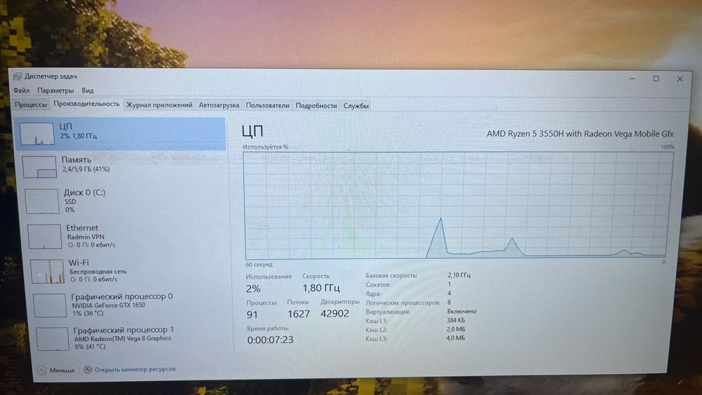 Продам ноутбук Acer Nitro 5