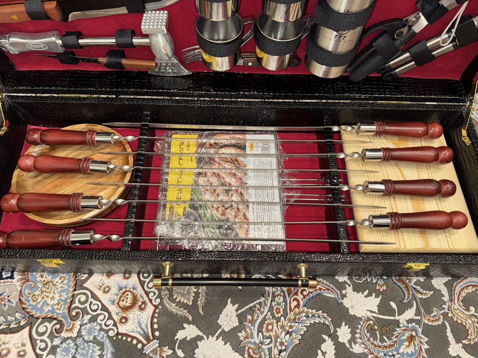 «Шашлычный набор» для пикника, абсолютно новая