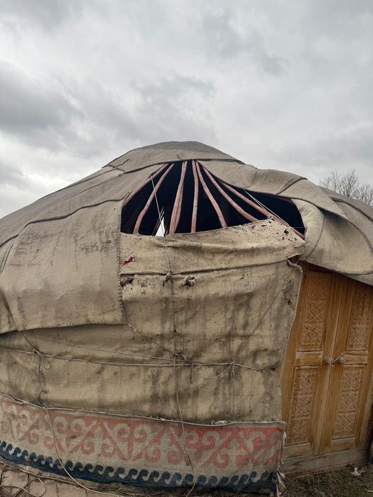 Юрта деревянная б/у