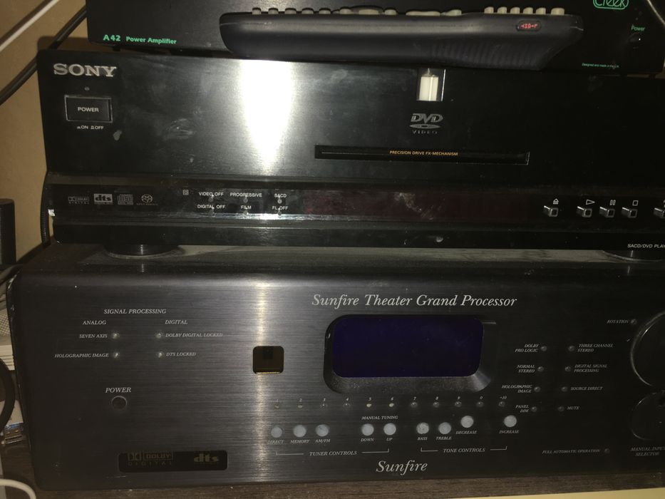 продам предварительный усилитель-процессор SUNFIRE THEATRE GRAND .