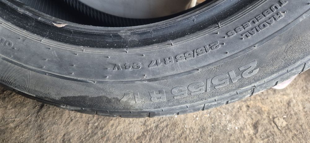 Резина летняя континенталь