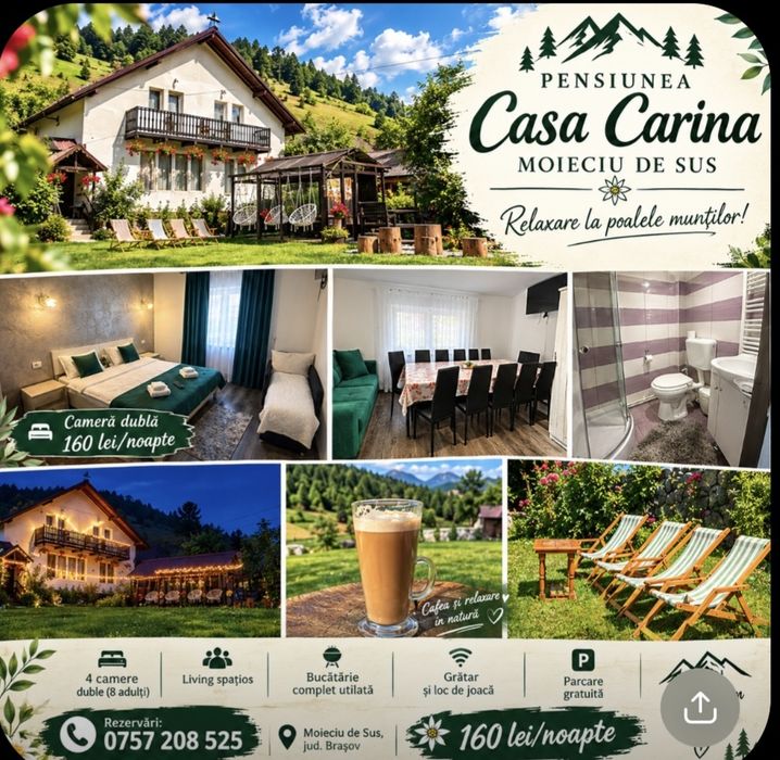 Casa Carina Cazare Moieciu De Sus