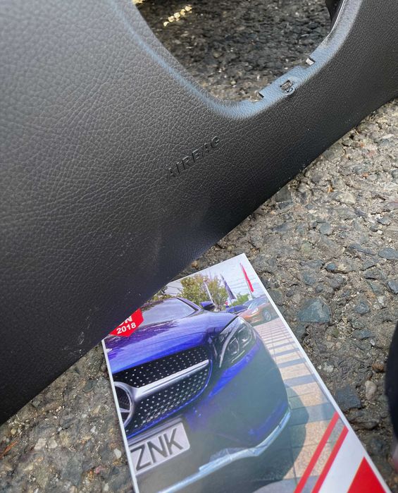 Mercedes Benz C w205 kit airbag volan pasager set centuri plansa bord
