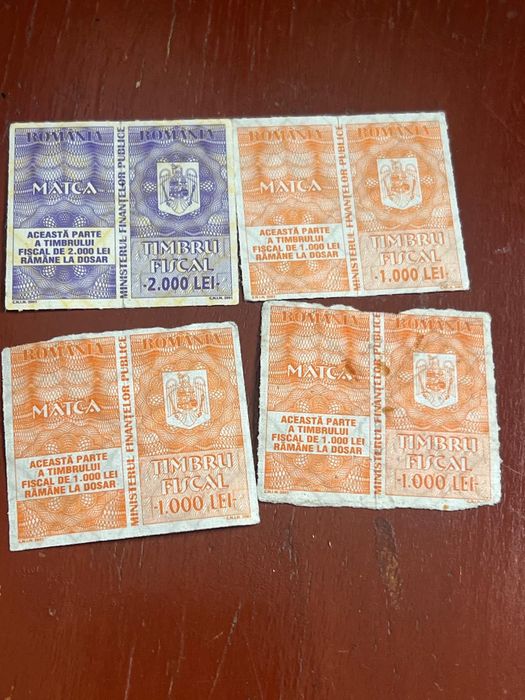 TIMBRE judiciare / TIMBRE fiscale / foarte vechi 1935 - 1979