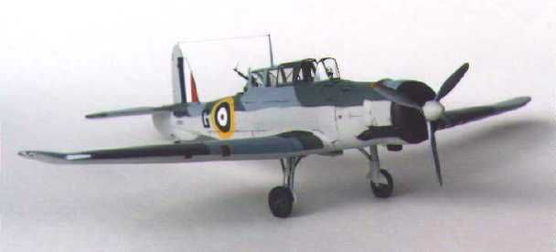 Сборная модель самолета Blackburn Skua (NOVO, СССР, 1:72)