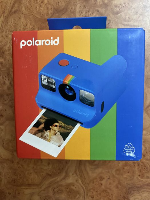 Aparat Polaroid Go Generatia 2, albastru, plus 40 foto instant color