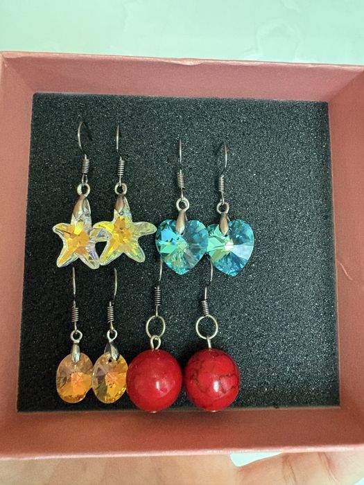 Серьги бижутерия