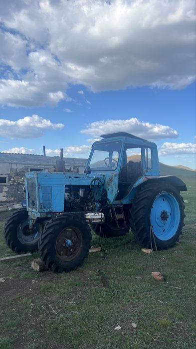 МТЗ 80 на ходу