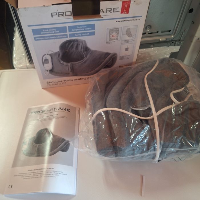 Електрически затоплящ нагревател за врат, рамене и гръб подходящ при р