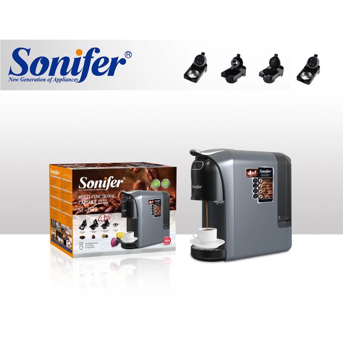 Многофункциональная капсульная кофемашина Sonifer SF-3579 4 in 1