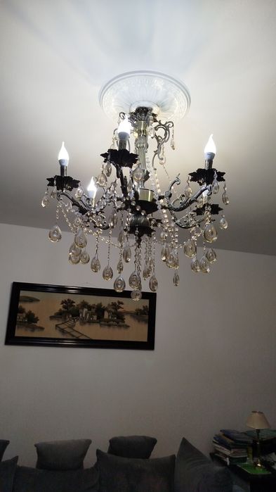 Люстра в зал 6 рожковая