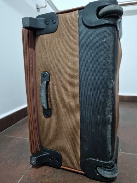 Valiza XL din textil, 2 roti