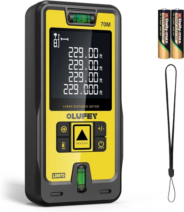 Лазерен ролетка Olufey 70 m