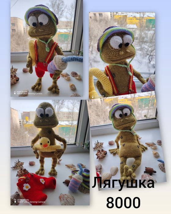 Игрушки ручной работы.