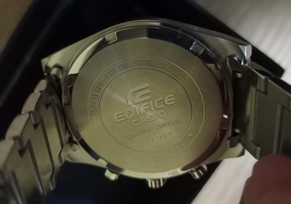 Casio Edifice Sapphire