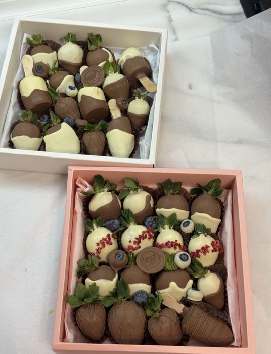 клубника в шоколаде