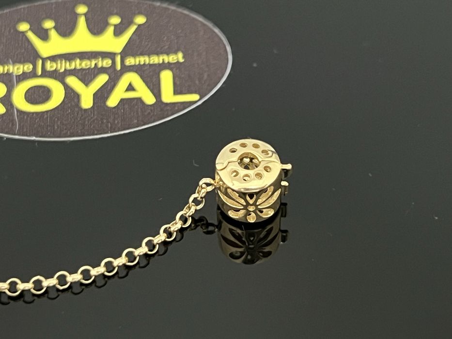 Bijuteria Royal CB : Opritor charmuri bratara aur 14k 585 3,76 grame
