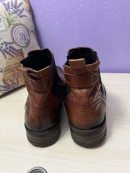 Ghete piele naturala,SeaSide Man