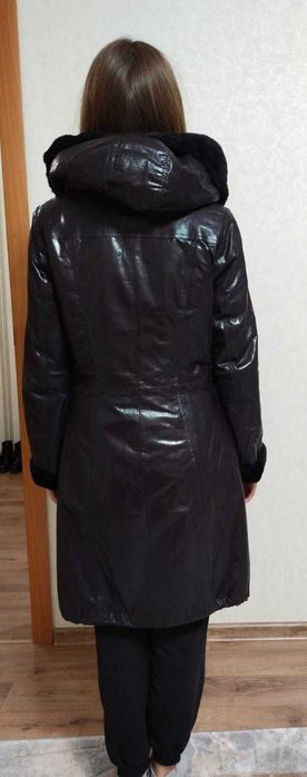 Классная натуральная дубленка