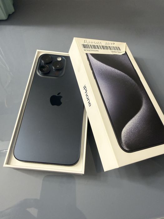 Iphone 15 pro max - 256 GB, blue titanium