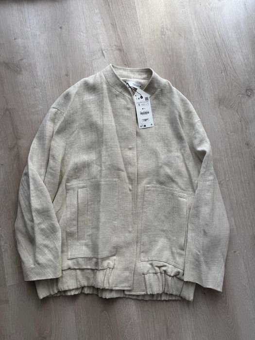 Jacheta zara oversize din in noua