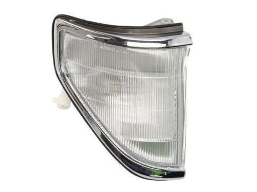 Lampa pozitie Toyota Land Cruiser, 1989-1996 Model LT, RJ, , fata, Dreapta, W5W; rama cromata; cu suport becuri; fara omologare, Depo 212-1569R-A