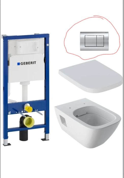 Clapeta de actionare Geberit Delta 30 - Nouă