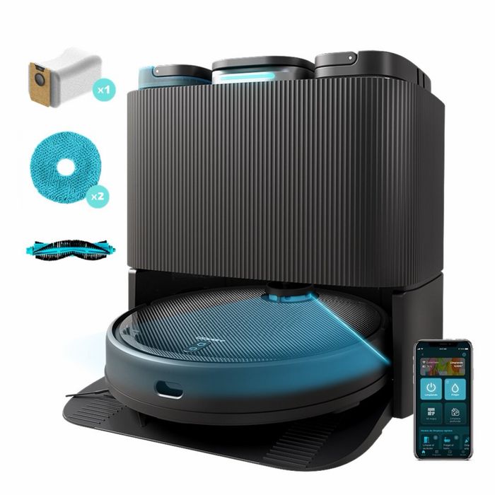 Роботизирана прахосмукачка Cecotec Conga Spin RevoluHome&Wash Laser