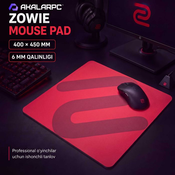 Zowie, SteelSeries, Printstream MousePad